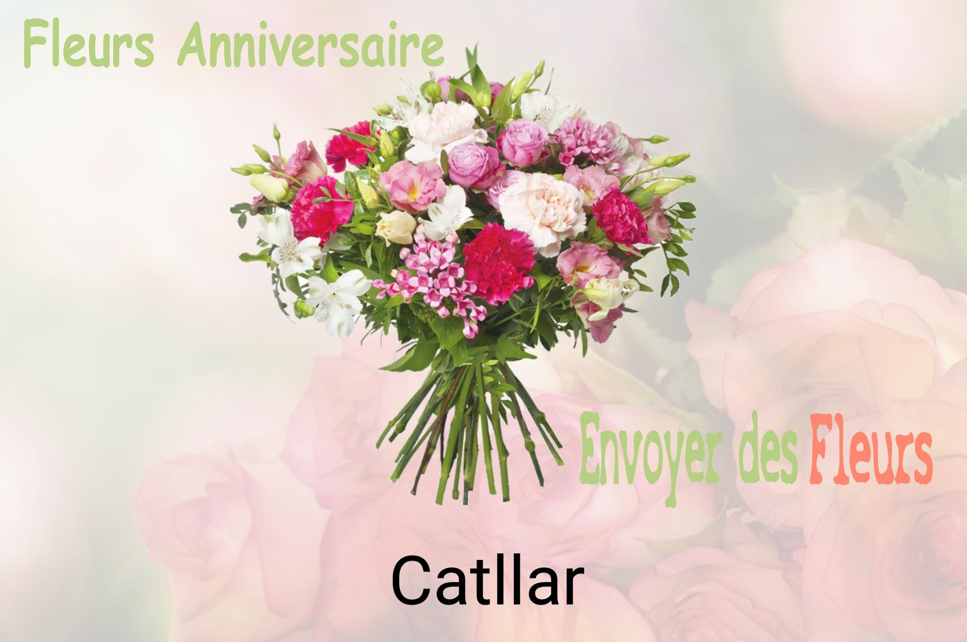 Bouquet de fleurs d’anniversaire livré à Catllar